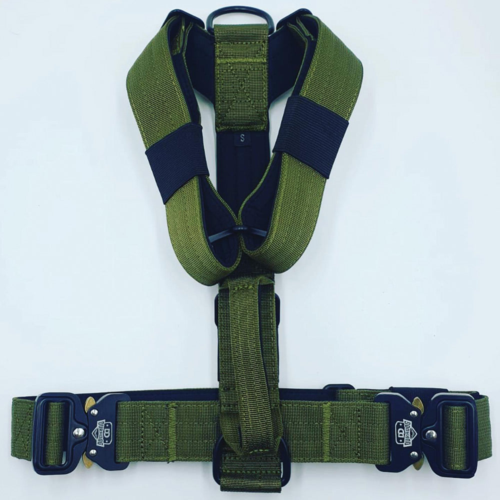 DuraDog Green Slip on Tri Harness !! Pickup Only, no delivery !!