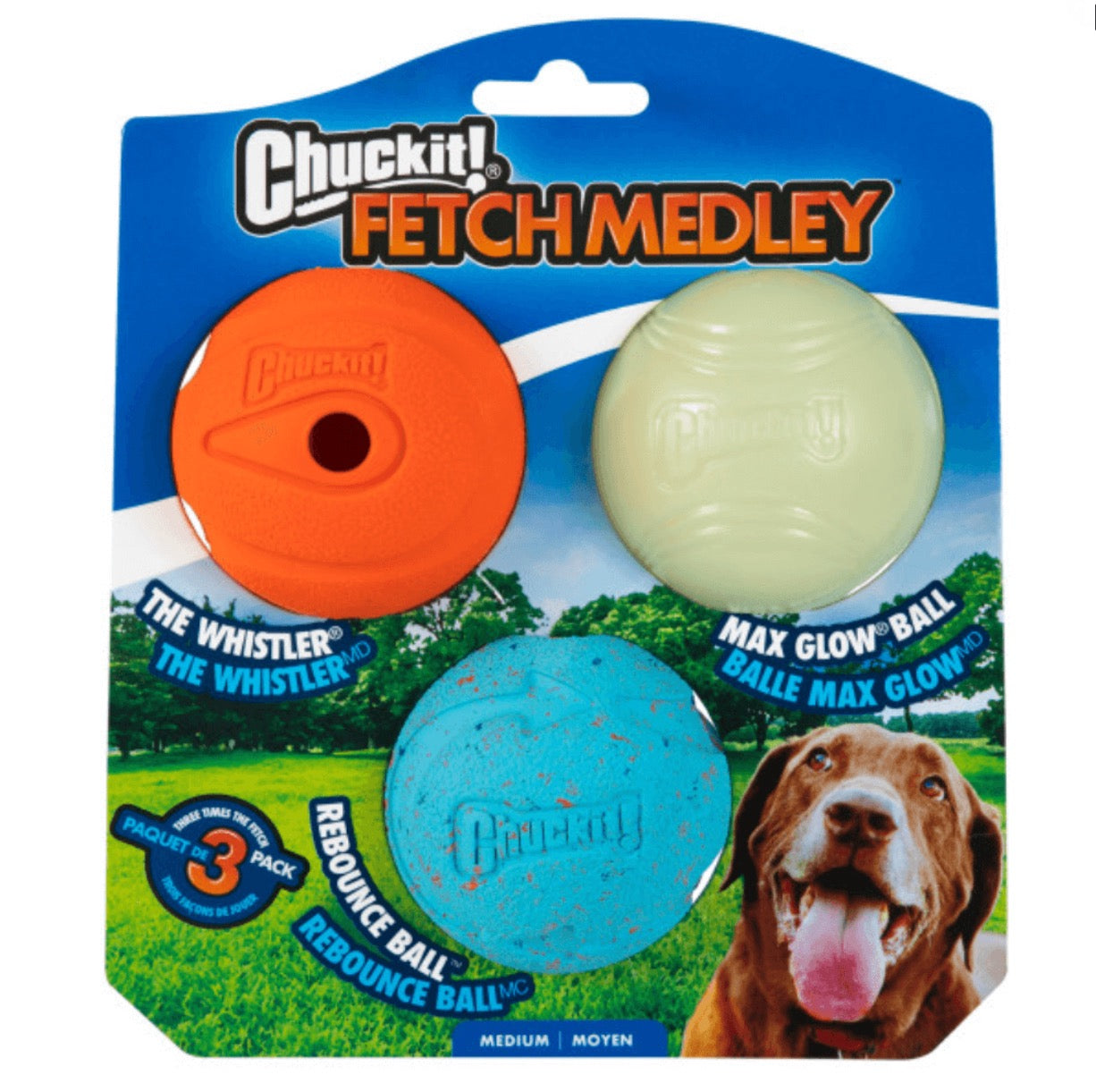 Chuckit Fetch Medley - Original !! Pickup Only, no delivery!!