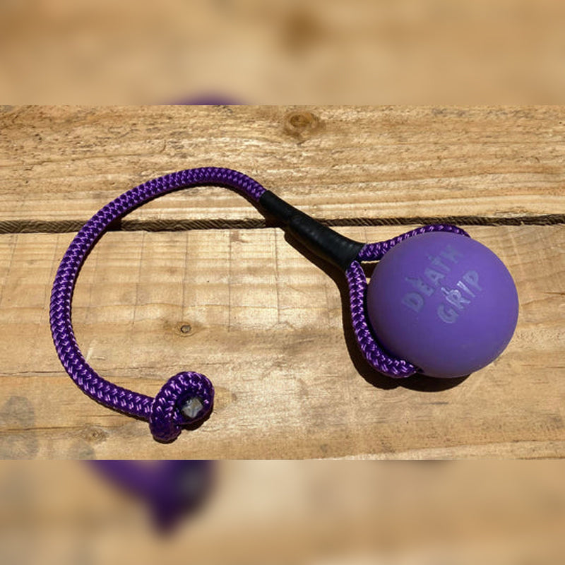 DEATH GRIP MONSTER BALL - SOLID HARD RUBBER !! Pickup Only, no delivery!!